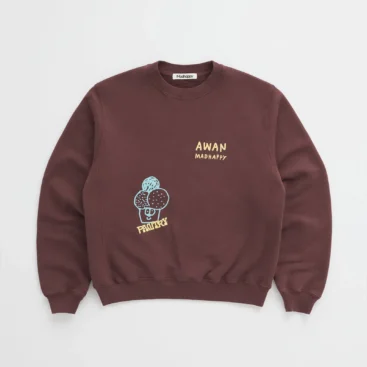 Madhappy AWAN Fleece Crewneck Coffee